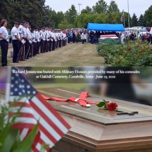 Veteran's Honors Burial