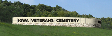 What is the Iowa Veterans Cemetery